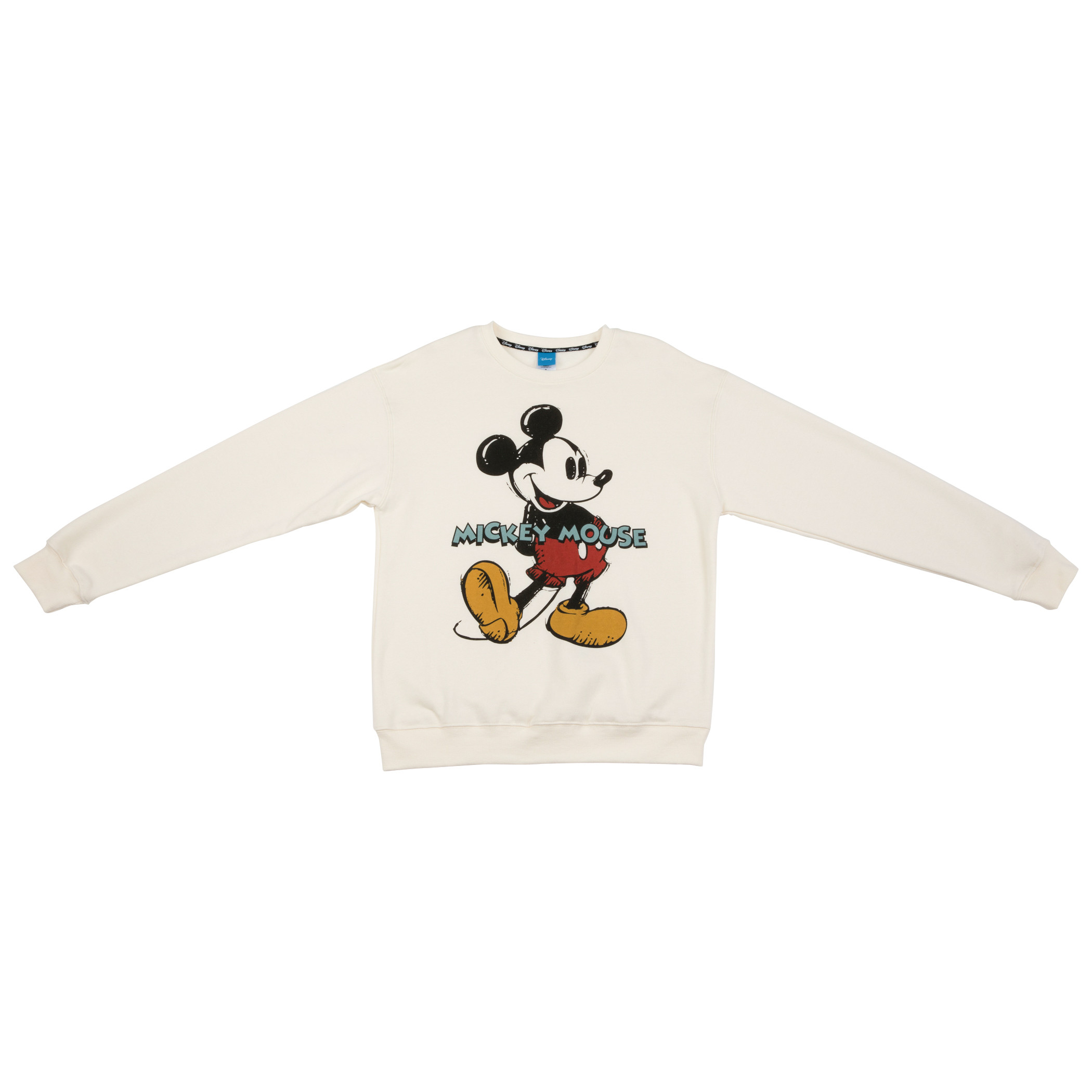 Mickey Mouse Colored Pencil Sketch Fleece Sweater
